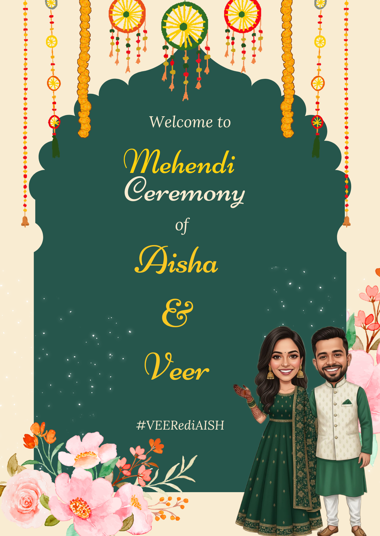 Mehndi Ceremony Poster